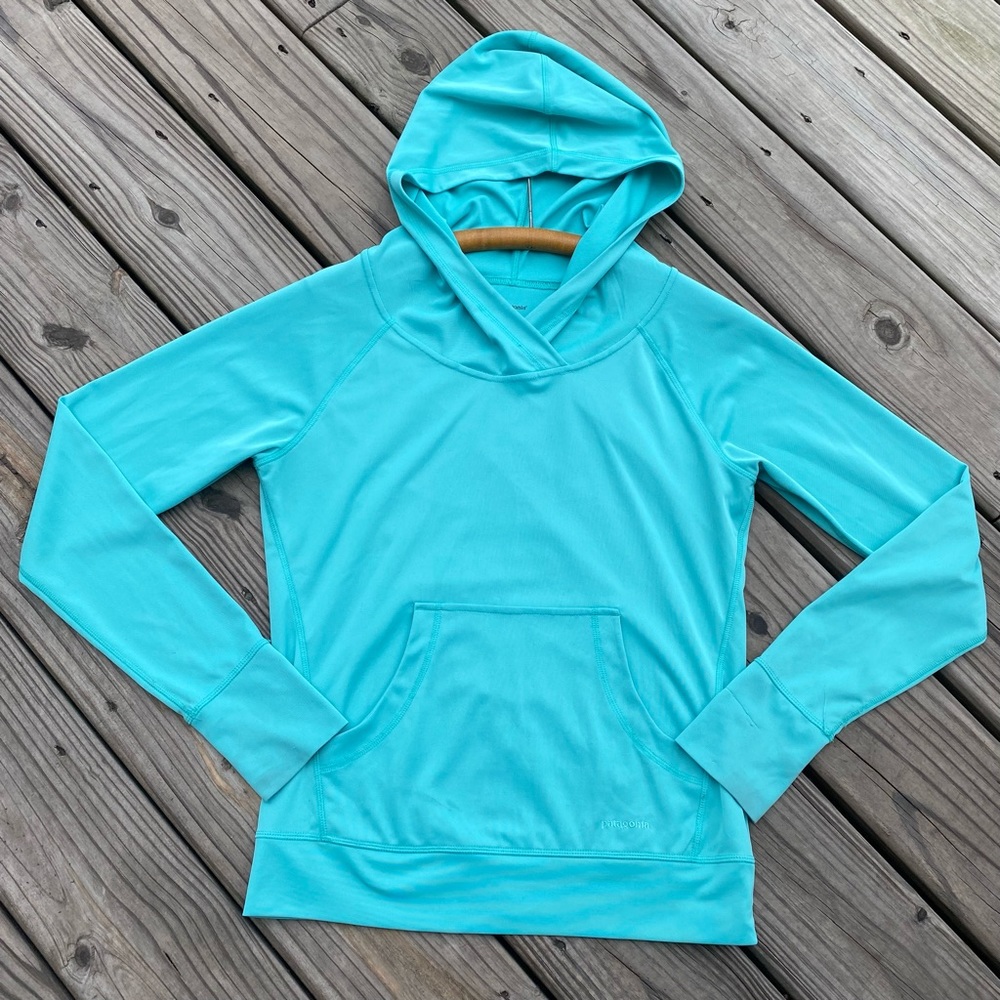 Patagonia Base Layer Hooded and Thumbholes